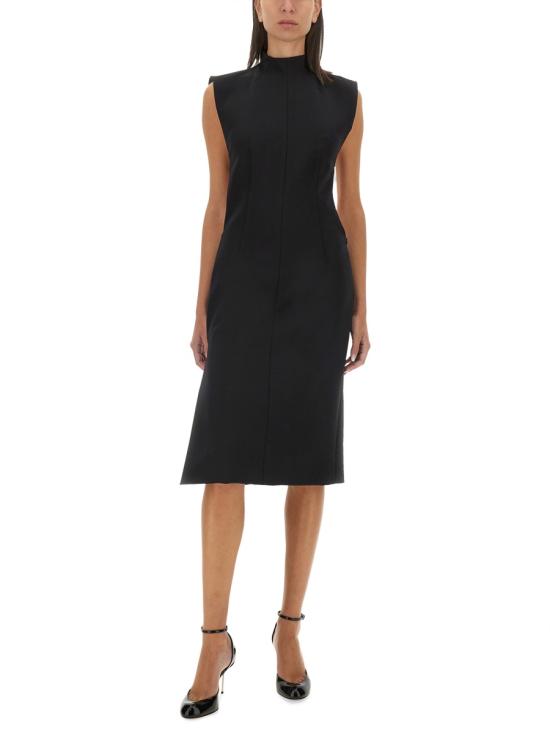 26SS 스포트막스 미디 원피스 2422226113600 528003 BLACK - SPORTMAX