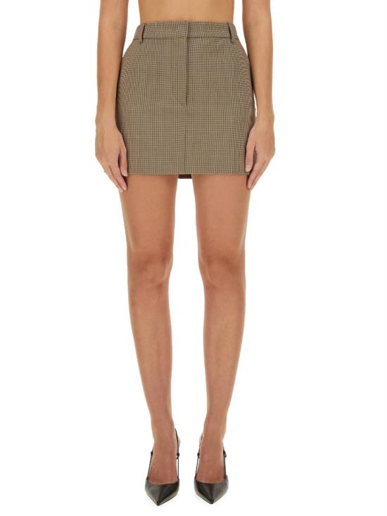 26FW 스포트막스 숏 스커트 2422106072600 404001 BEIGE