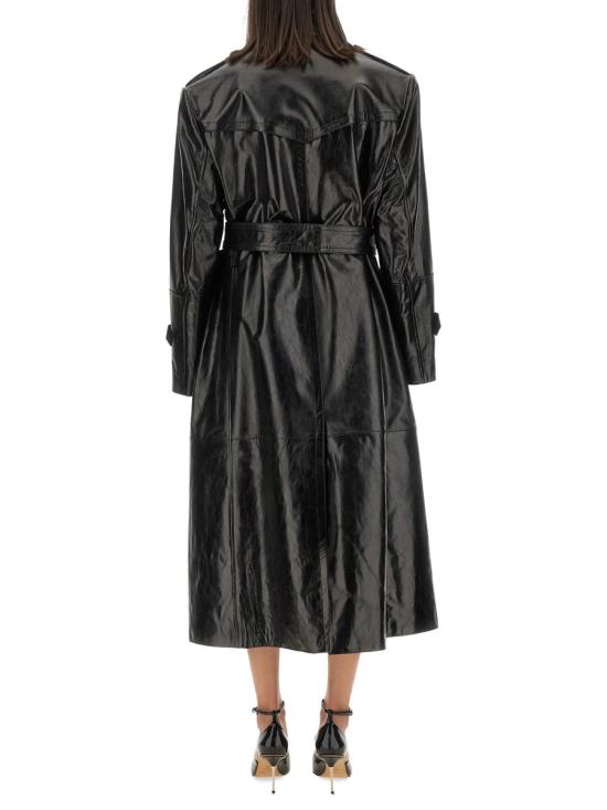 25FW 스포트막스 가죽 자켓 2422476013600 046001 BLACK - SPORTMAX