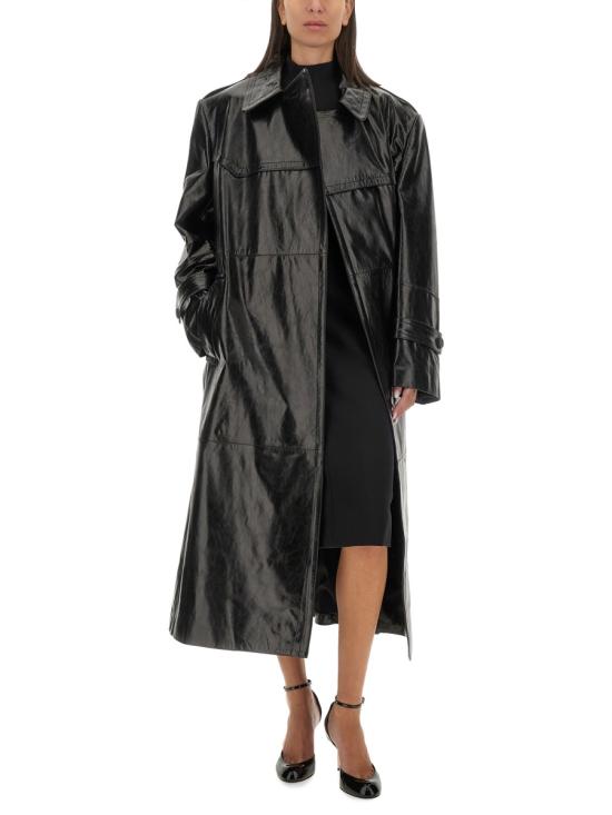26FW 스포트막스 가죽 자켓 2422476013600 046001 BLACK - SPORTMAX
