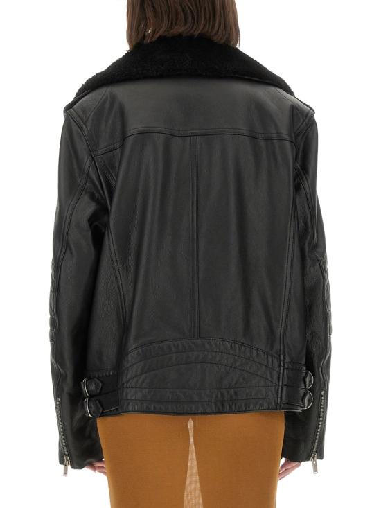 26FW 생로랑 가죽 자켓 809830 YCRR21000 BLACK - SAINT LAURENT