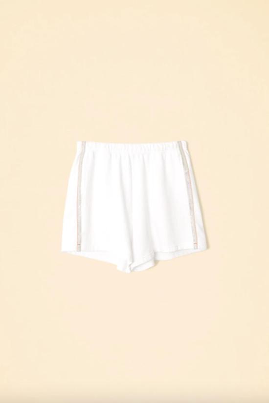  시레나 숏팬츠 홀먼 반바지 화이트 프리즘 - XIRENA