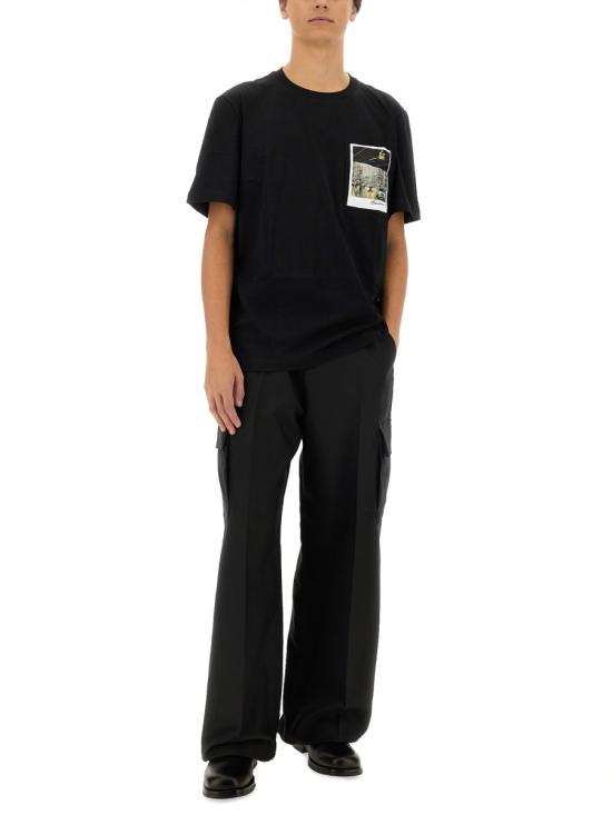  헬무트랭 긴팔 티셔츠 O06HM514 001 BLACK - HELMUT LANG
