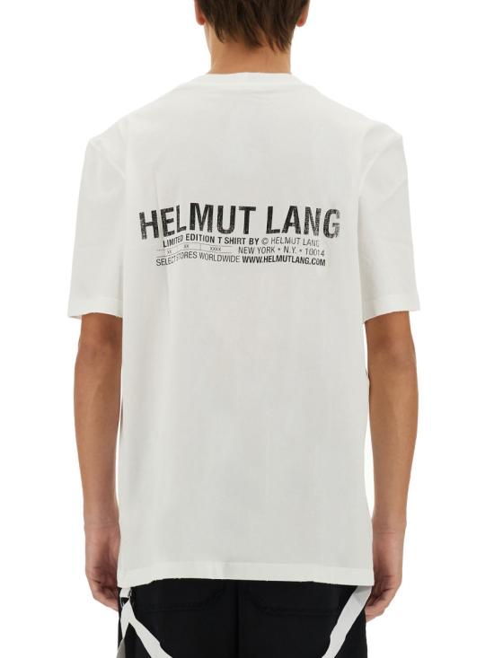  헬무트랭 반팔 티셔츠 O06HM512 100 WHITE - HELMUT LANG