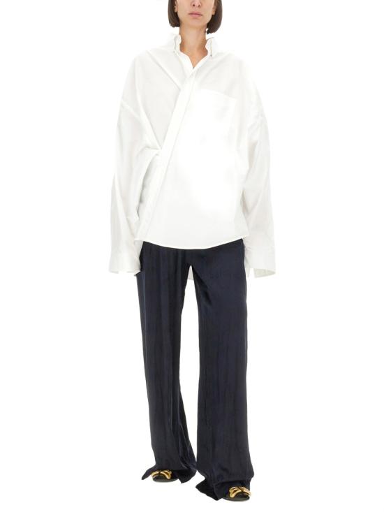  발렌시아가 스트레이트 팬츠 681822 TRN041083 BLUE - BALENCIAGA