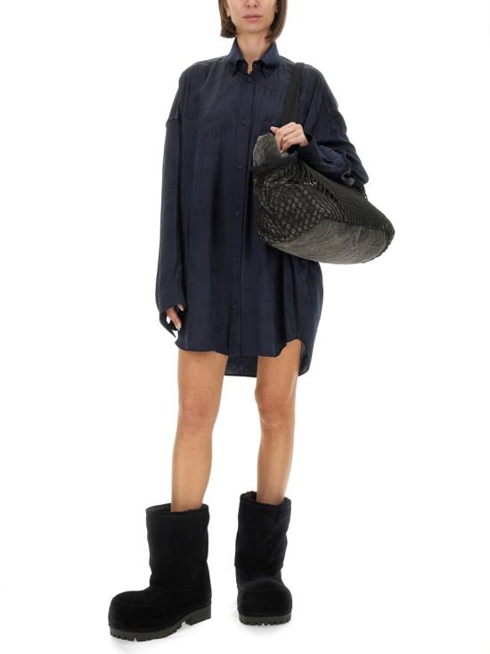 24FW 발렌시아가 블라우스 773300 TRN041083 BLACK - BALENCIAGA