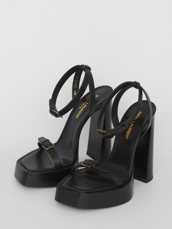  생로랑 뮬/슬리퍼 731342DWE00 BLACK - SAINT LAURENT