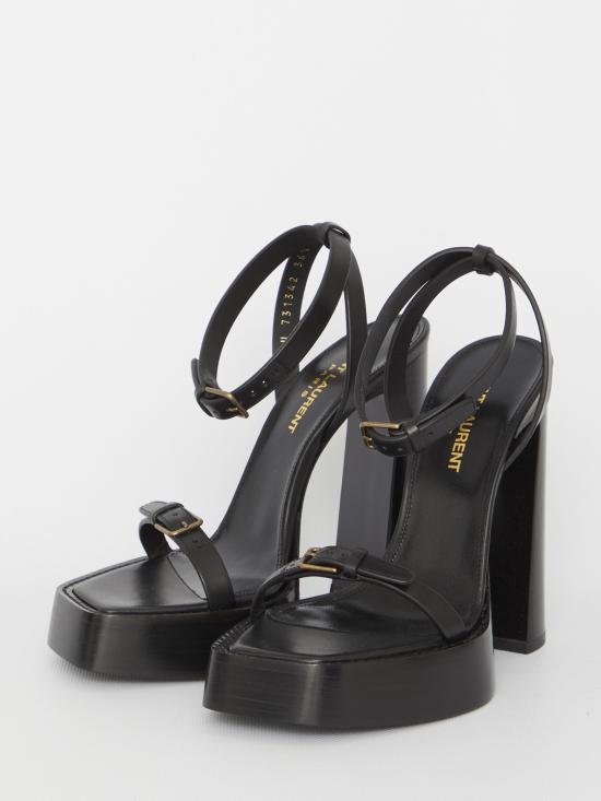  생로랑 뮬/슬리퍼 731342DWE00 BLACK - SAINT LAURENT
