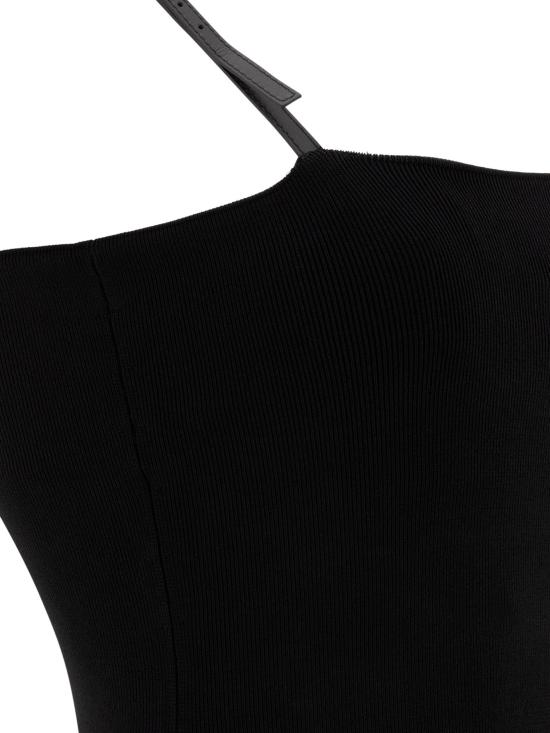 25SS 아크네 스튜디오 롱 원피스 A20716900 Black - ACNE STUDIOS