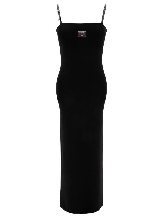 25SS 아크네 스튜디오 롱 원피스 A20716900 Black