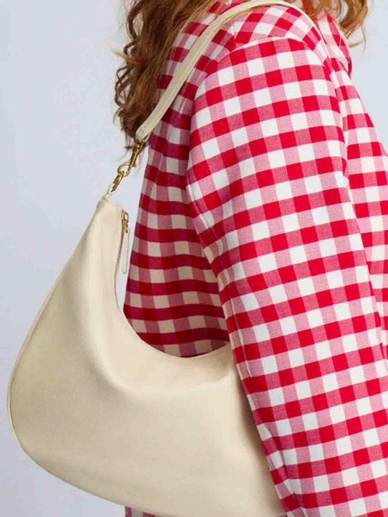  만수르 가브리엘 숄더백 WF24H002WKAV White - MANSUR GAVRIEL