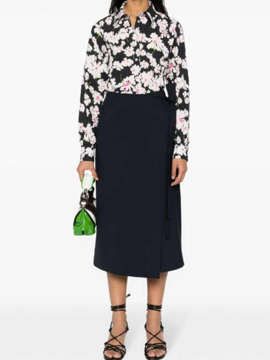 24FW 엠에스지엠 미디 스커트 3641MDD0724720089 Blue - MSGM