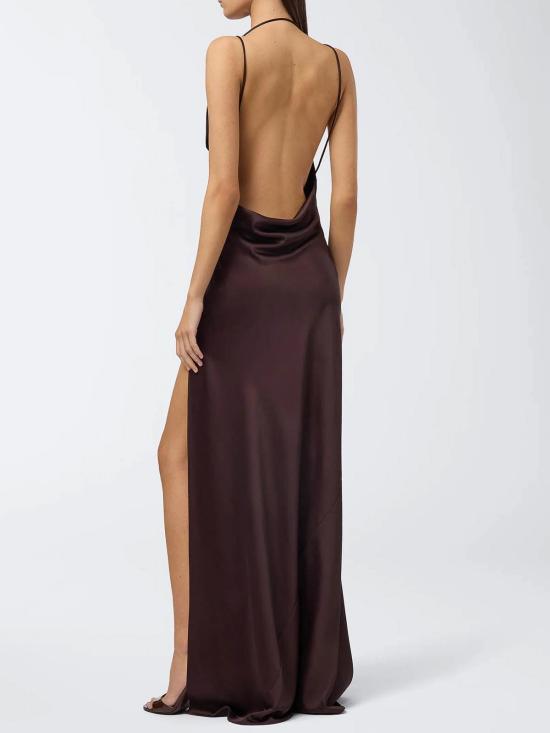 25SS 안다마네 롱 원피스 TM170157ATNP229DKB Brown - ANDAMANE