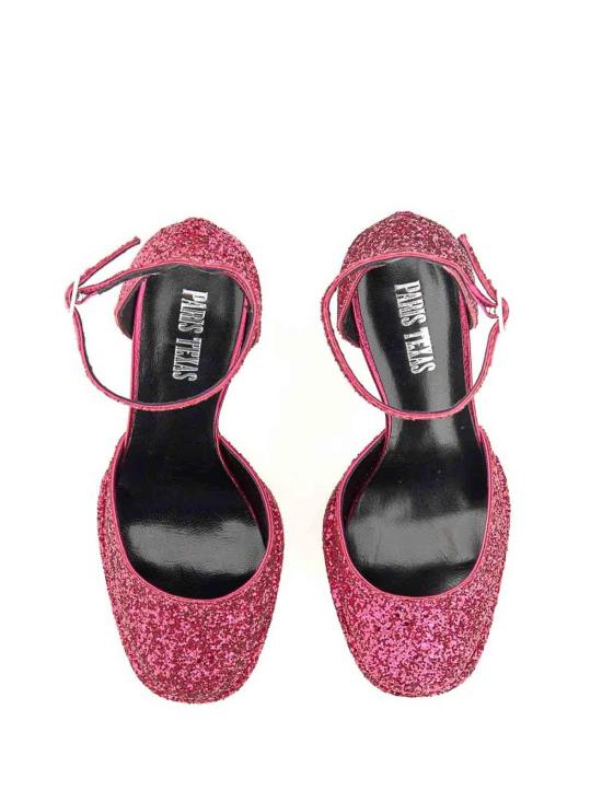  파리텍사스 힐/펌프스 PX874XTSGLSTARDUSTPINK Fuchsia - PARIS TEXAS
