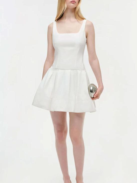 25SS 조나단 심카이 미디 스커트 2251190CWH White - JONATHAN SIMKHAI