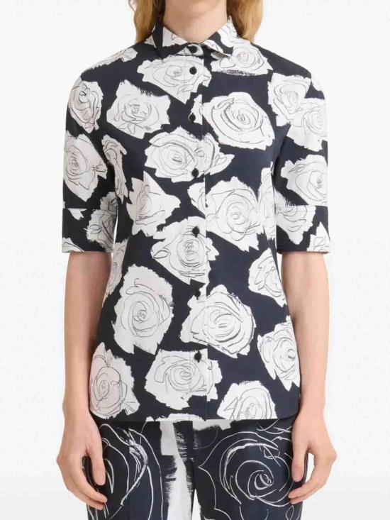 25SS 마르니 블라우스 CAMA0626A0UTC521LUN99 Multicolour - MARNI