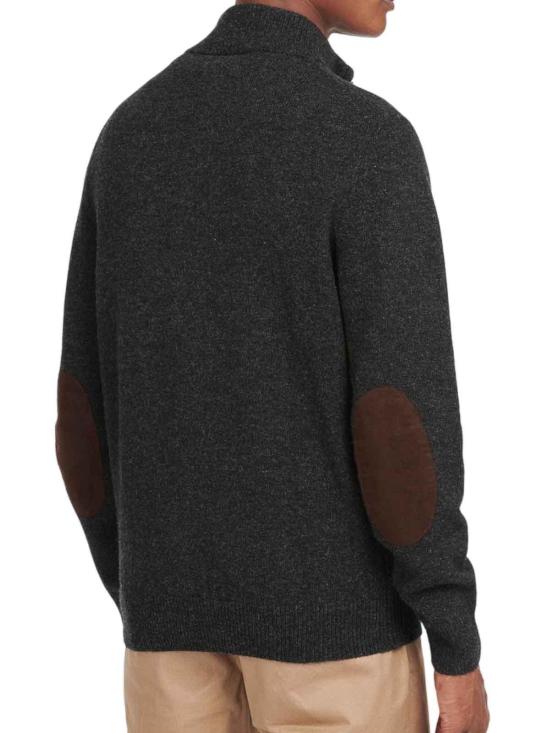 26FW 바버 집업 니트 MKN0585CH91 Black - BARBOUR