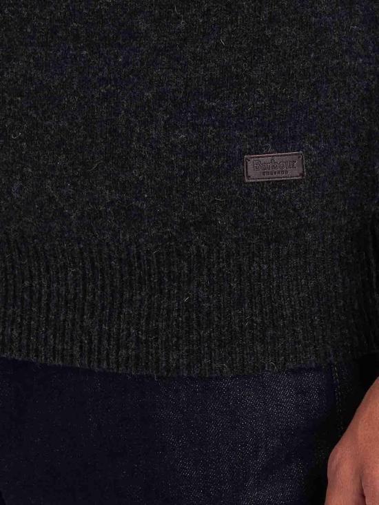 26FW 바버 집업 니트 MKN0585CH91 Black - BARBOUR