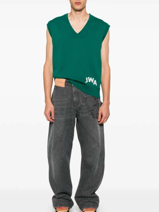  JW앤더슨 베스트 KW1349YN0398540 Green - JW ANDERSON