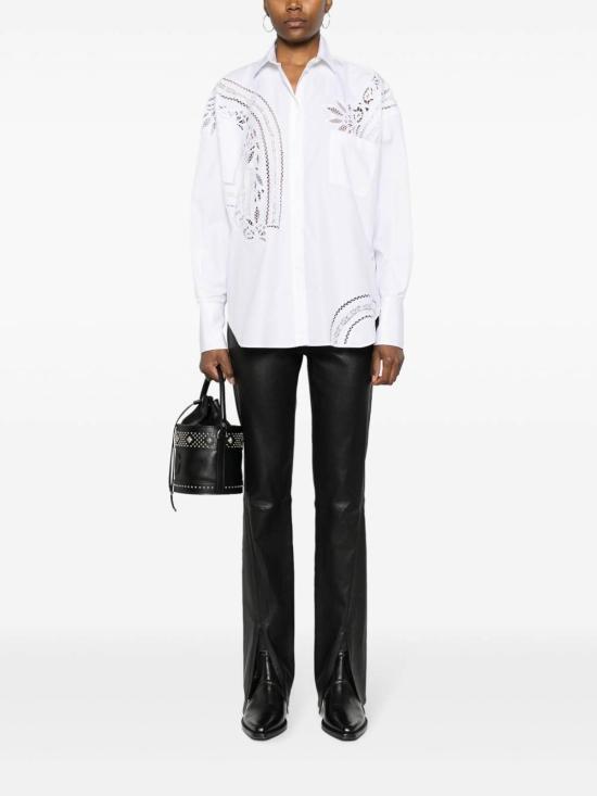  에르마노 설비노 셔츠 D442K326MSC10601 White - ERMANNO SCERVINO