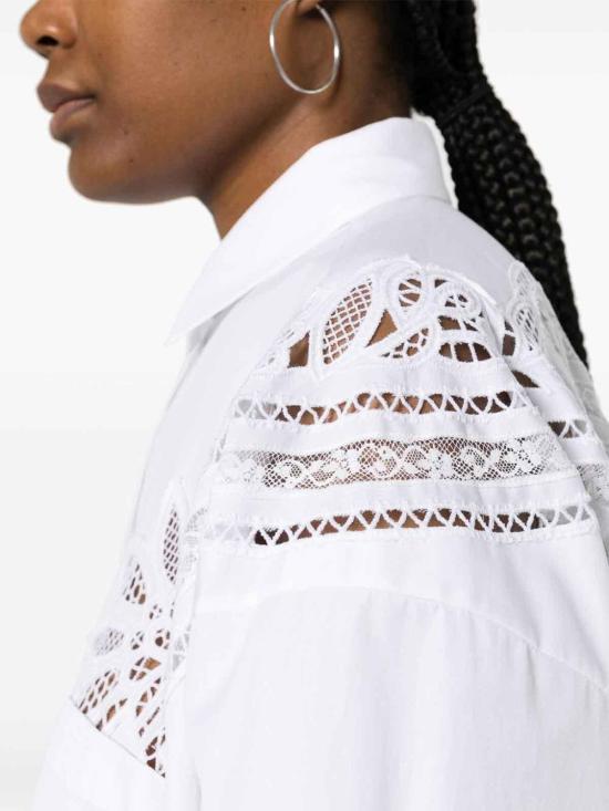  에르마노 설비노 셔츠 D442K326MSC10601 White - ERMANNO SCERVINO