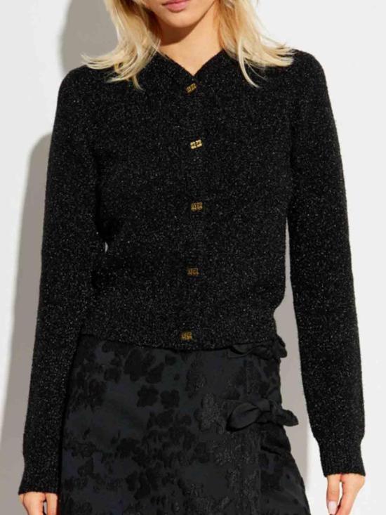25FW 가니 가디건 K2304099 Black - GANNI