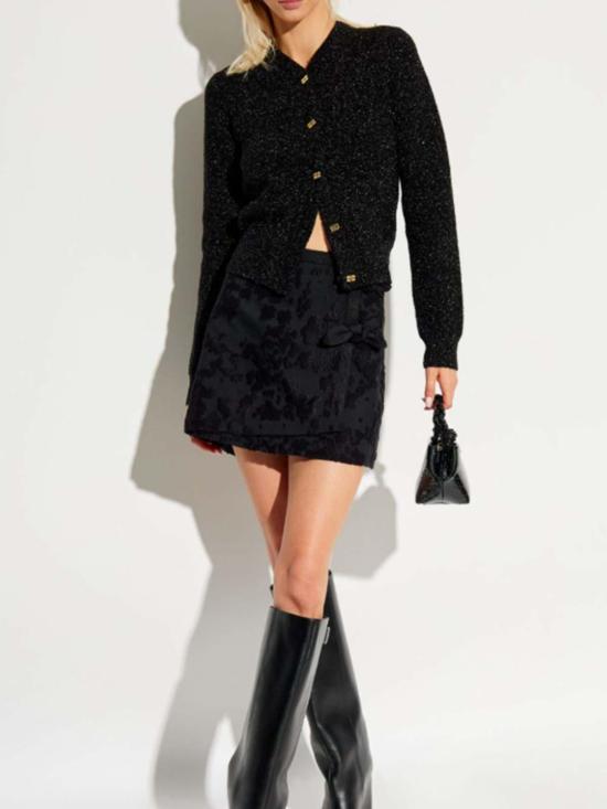 25FW 가니 가디건 K2304099 Black - GANNI