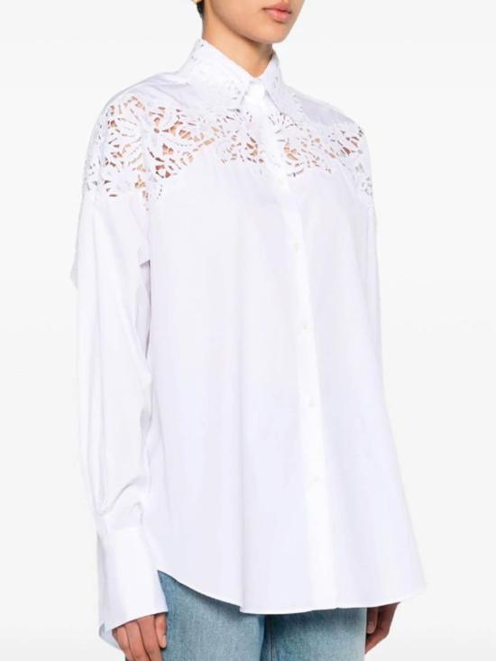 24FW 에르마노 설비노 셔츠 D442K719BQP10601 White - ERMANNO SCERVINO