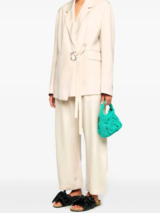  JW앤더슨 스트레이트 팬츠 TR0394PG1684132 Beige - JW ANDERSON