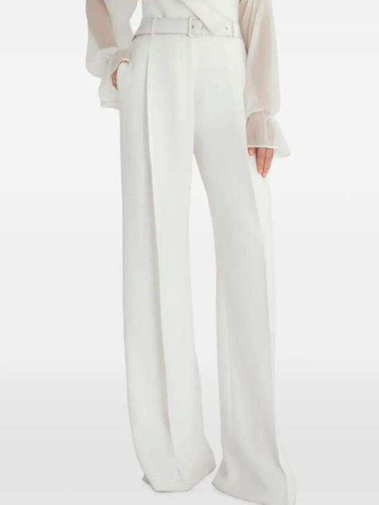 26SS 에르마노 설비노 스트레이트 팬츠 D466P304TEILM14800 White - ERMANNO SCERVINO