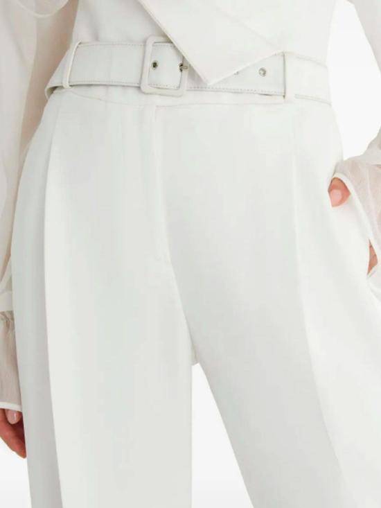 26SS 에르마노 설비노 스트레이트 팬츠 D466P304TEILM14800 White - ERMANNO SCERVINO