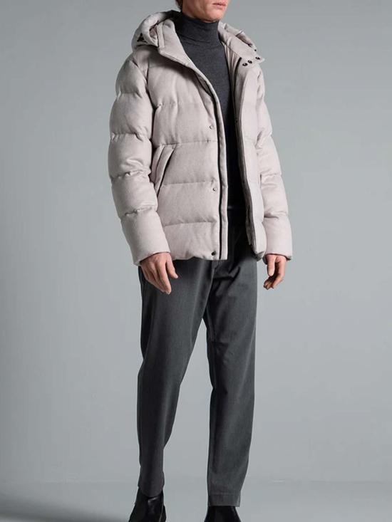 25FW 두노 숏패딩 VIRTUS204 Grey - DUNO