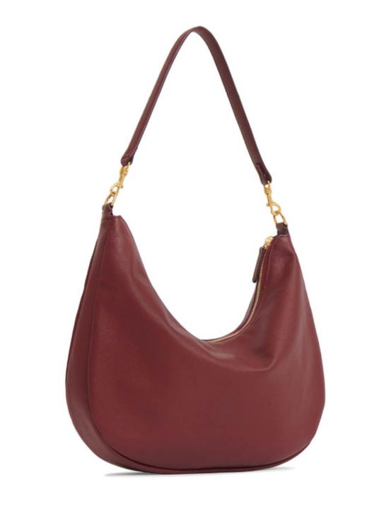  만수르 가브리엘 숄더백 WF24H002WKPMGNT Dark Red - MANSUR GAVRIEL