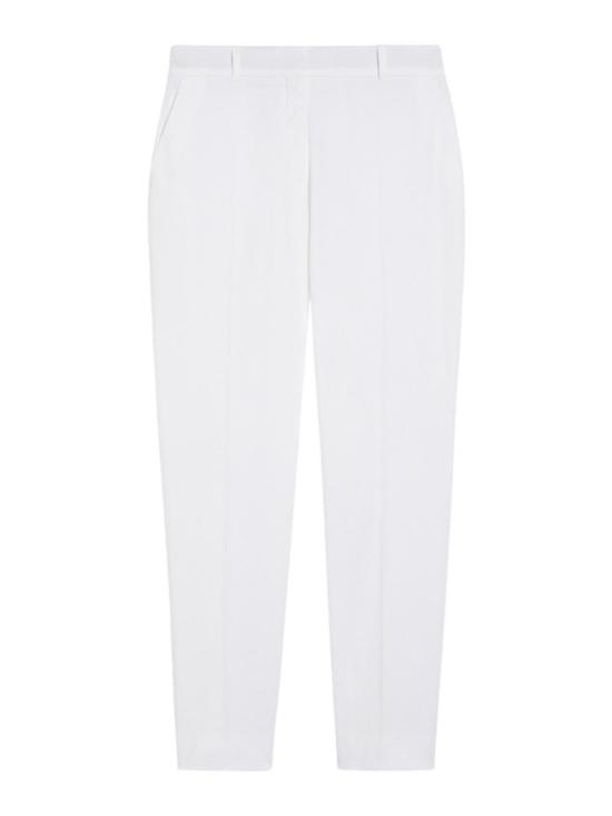 26SS 막스마라 스튜디오 스트레이트 팬츠 2516131022600000 White