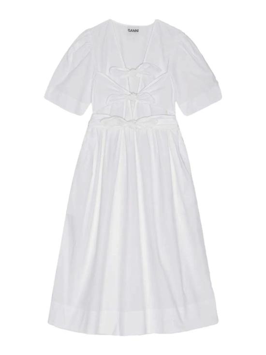  가니 미디 스커트 W0306151 White