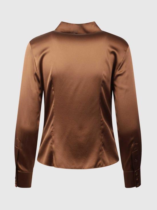  앨리스 앤 올리비아 셔츠 CL000049001Z940 Brown - ALICE & OLIVIA