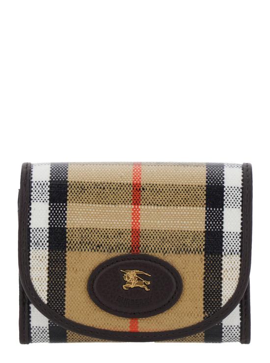 25FW 버버리 하이랜드 컴팩트 레더 월렛 8112281B9368 Beige