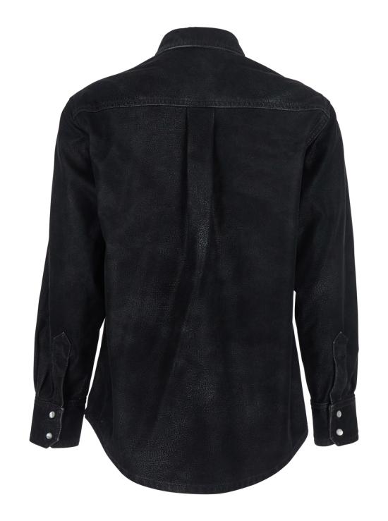 25FW 이자벨마랑에뚜왈 셔츠 CH0240FAC3B01E01BK Black - ISABEL MARANT ETOILE