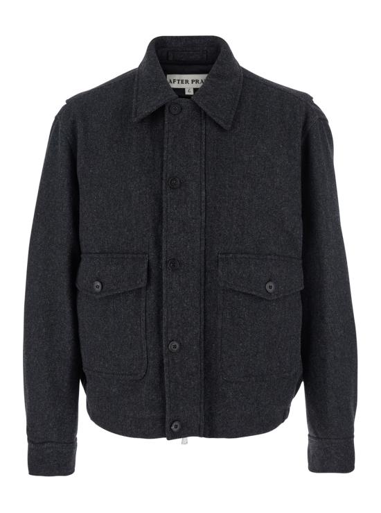 25FW AFTER PRAY 봄버 자켓 253WJK117CHARCOAL Grey