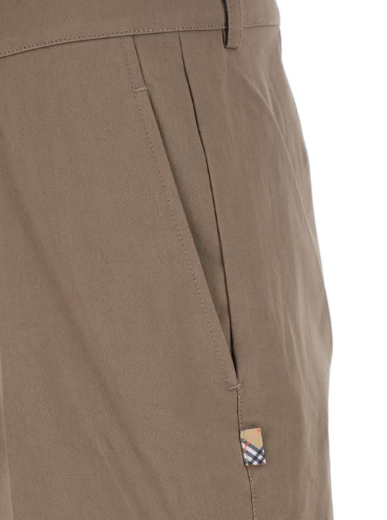 25FW 버버리 코튼 치노 팬츠 8115462A3324 Beige - BURBERRY