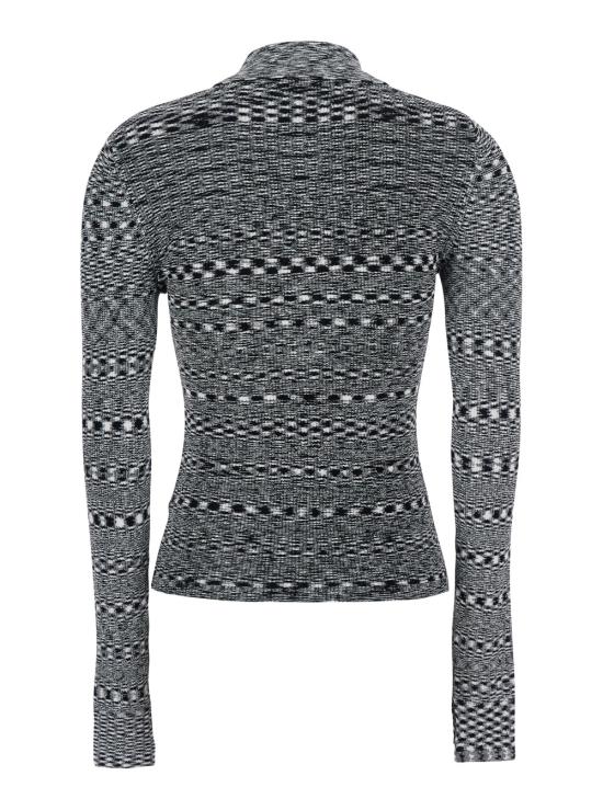 25FW 가니 탑 K2606099 White black - GANNI