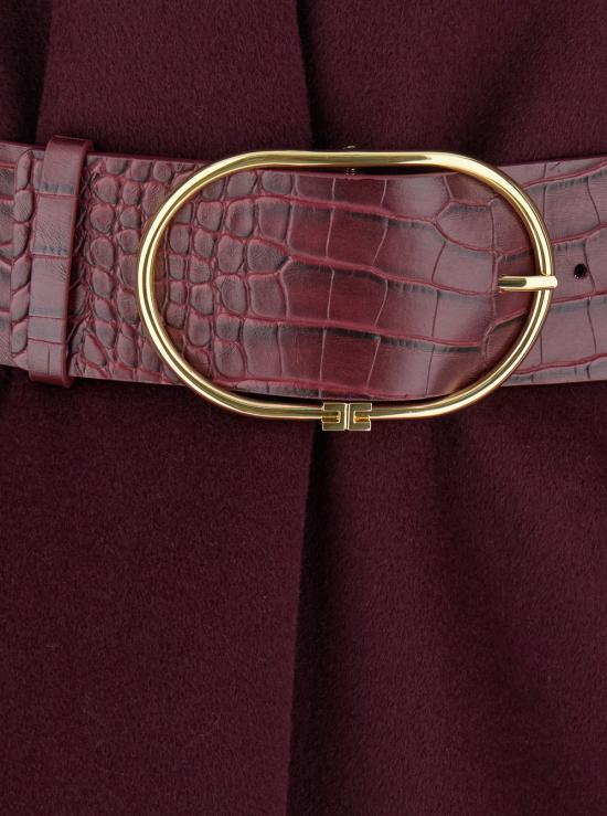 25FW 엘리자베타프랜치 코트 CP67D56E2EA4 Bordeaux - ELISABETTA FRANCHI