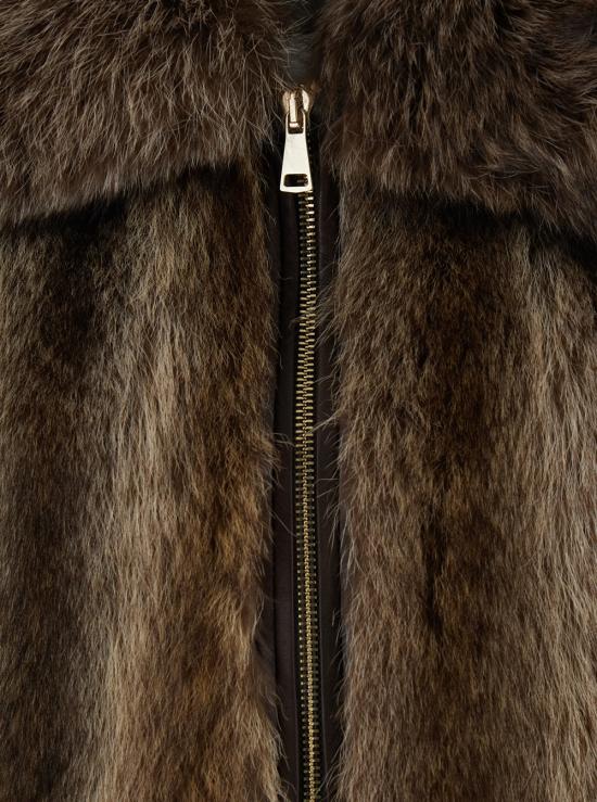 25FW IACOPA 무톤 MARMOTNATURALSHADE Brown - OTHER BRANDS