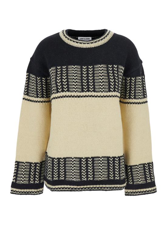 25FW 로우클래식 긴팔 티셔츠 LW254KN12BK0015 White black