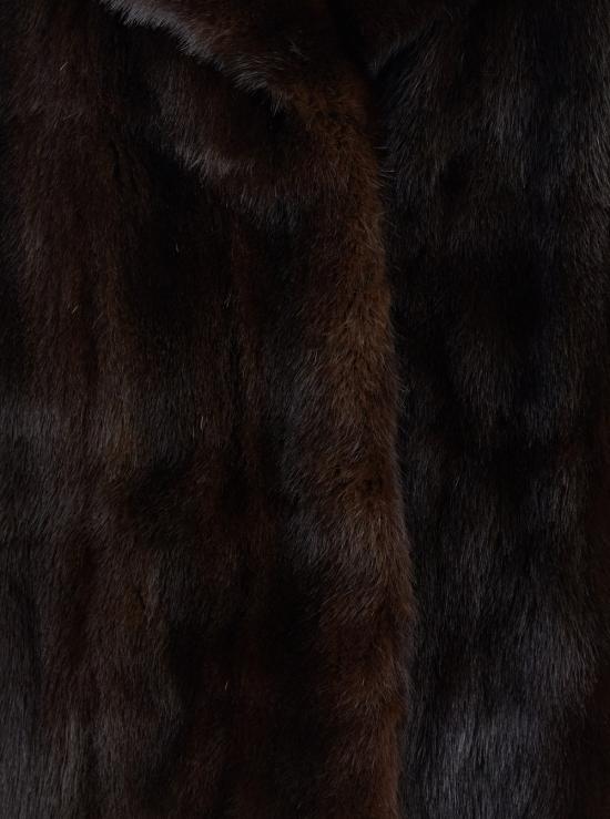 25FW IACOPA 무톤 MINKSHORTMAHOGANY Brown - OTHER BRANDS