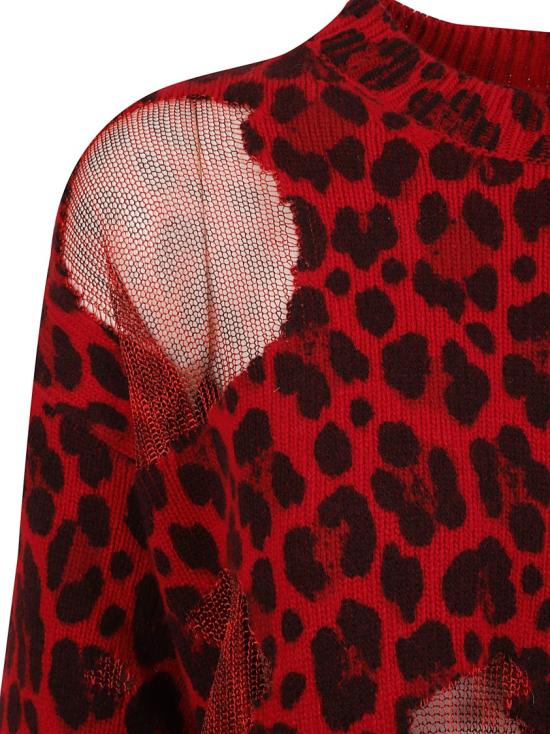 24FW 베르사체 스웨터 10166391A122301RB30 Red - VERSACE