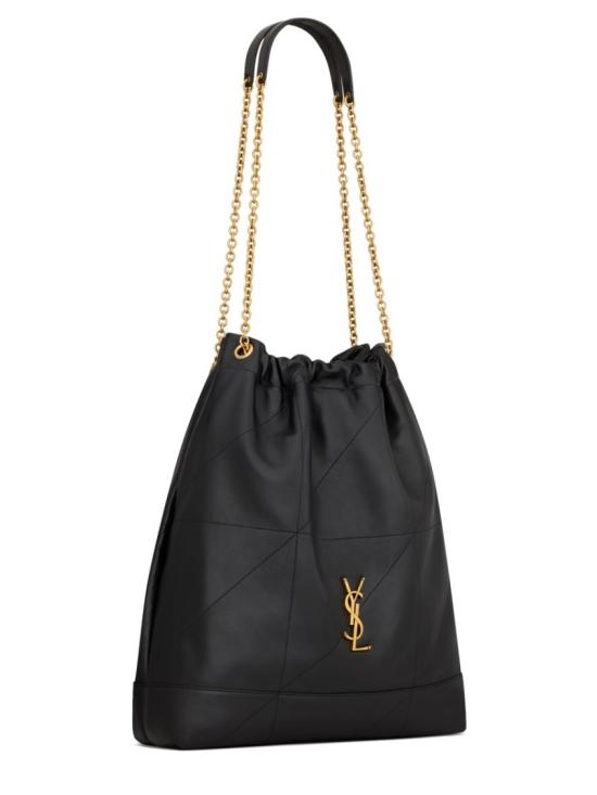  생로랑 제이미 라지 포숑 램스킨 828350 AAB321000 Black - SAINT LAURENT
