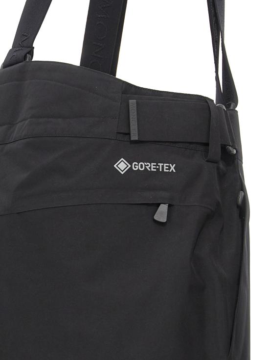 25FW 몽클레어 스트레이트 팬츠 K20972G00006597MR999 Black - MONCLER