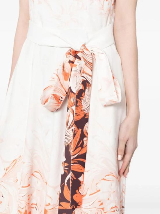  사이드 코베이시 점프수트 크레이프 프린트 - SAIID KOBEISY