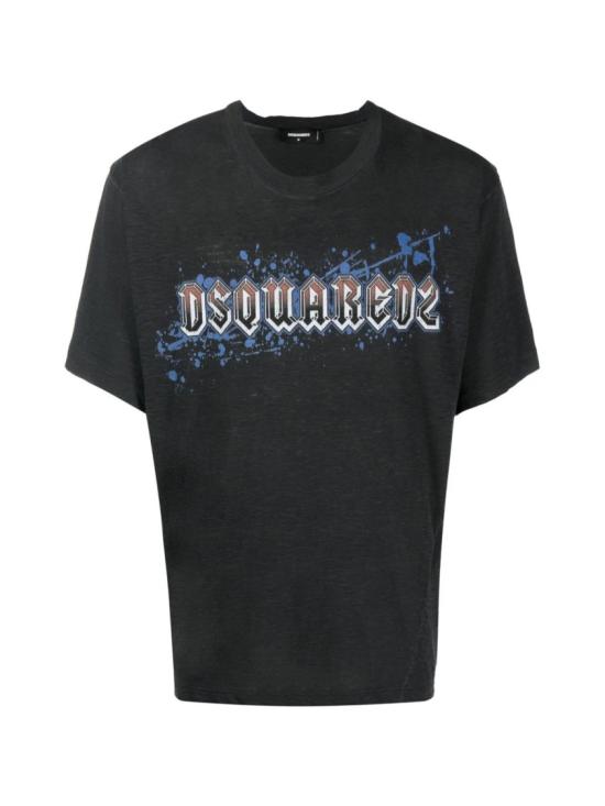 25SS 디스퀘어드2 반팔 티셔츠 S74GD1065S22146814 Black
